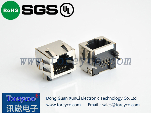 RJ45無(wú)燈帶彈